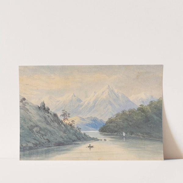 On the Bealey, Canterbury, N.Z. by Ernest Arthur Chapman