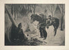 On the Cattle Range–‘What’s the Show for a Christmas Dinner, Chief (1890)