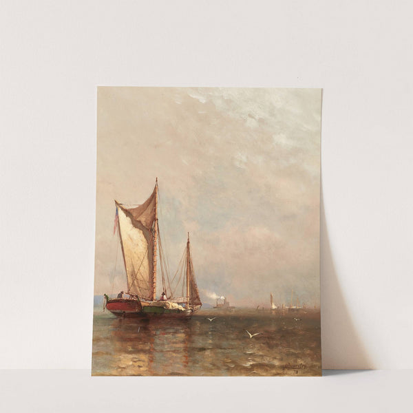 On the Hudson by Arthur Quartley