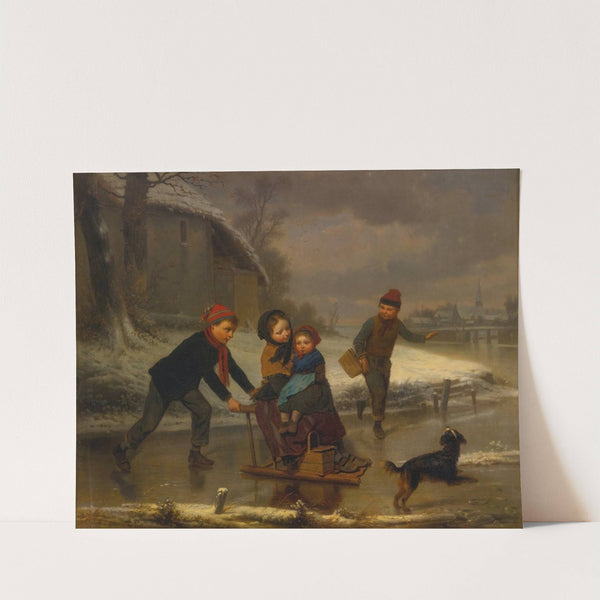 On The Ice by Edouard Frère
