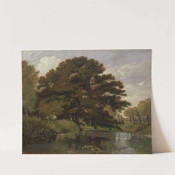 On the Isis, Waterperry, Oxfordshire by William Alfred Delamotte