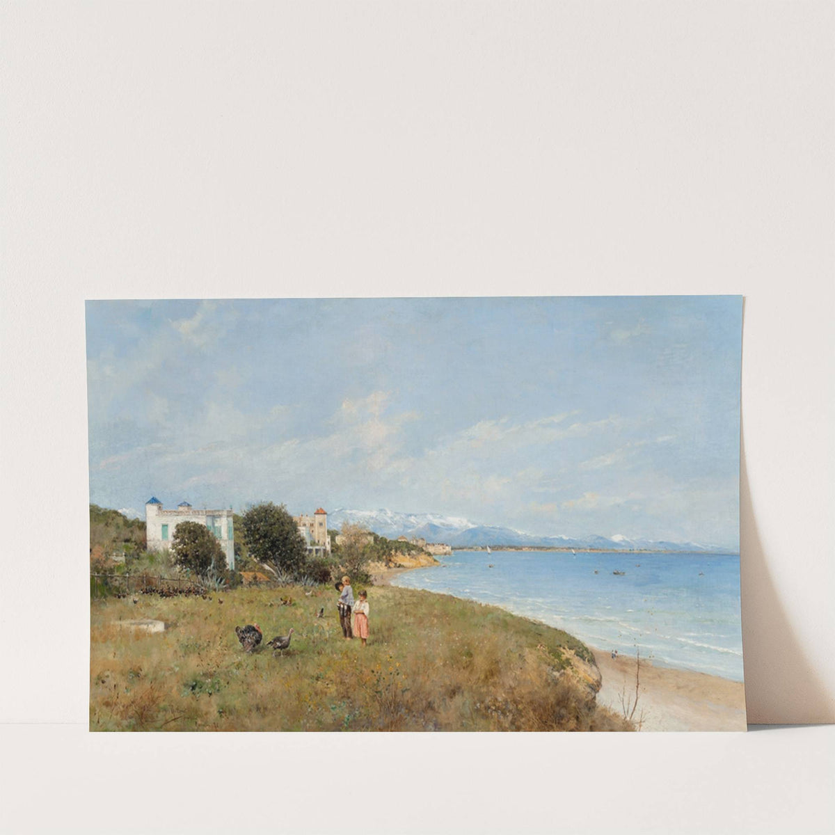 On the Mediterranean by Rafael Senet y Perez