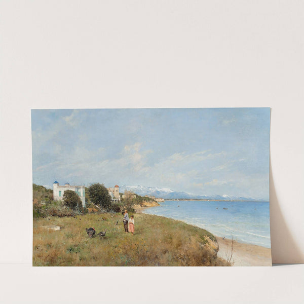 On the Mediterranean by Rafael Senet y Perez