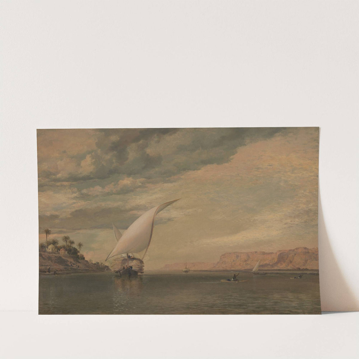 On the Nile (1860) by Edward William Cooke