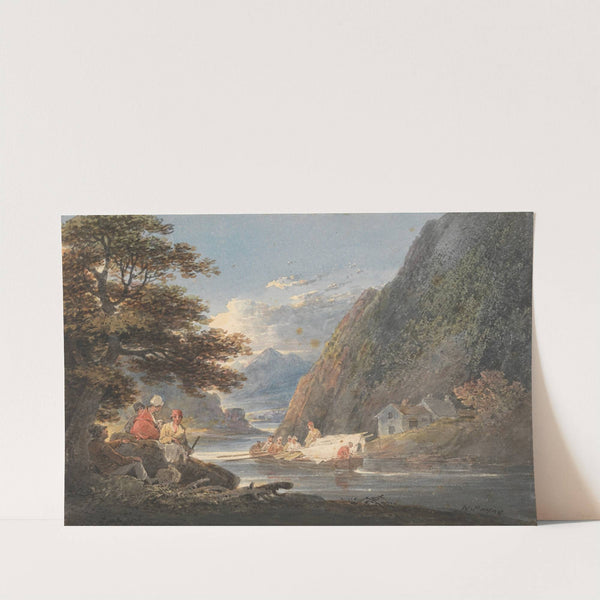 On the River Tivy, near Cardigan, Wales by William Payne