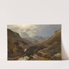 On The Road To Loch Turret, Crieff by Sidney Richard Percy
