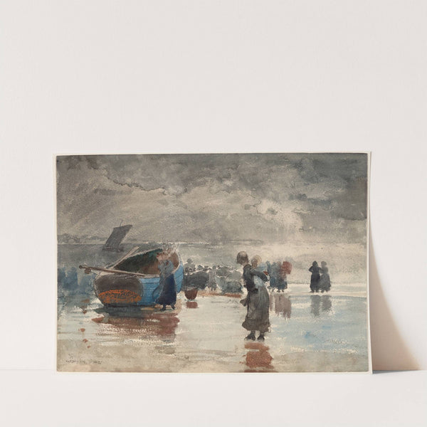 On the Sands (1881) by Winslow Homer