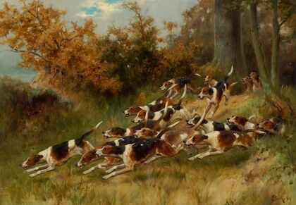 On the scent (1891)