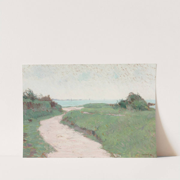 On the Sea Coast, Brittany by Charles Henry Fromuth