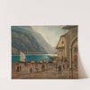 On the Shore of Lake Königssee near Berchtesgaden by Josef Mayr