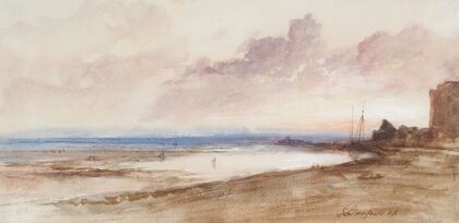 On The Shore, Sunset