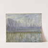 On the Shores of Loing (1896) by Alfred Sisley