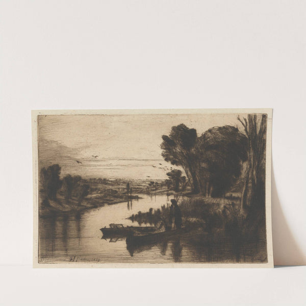 On the Thames by Francis Seymour Haden