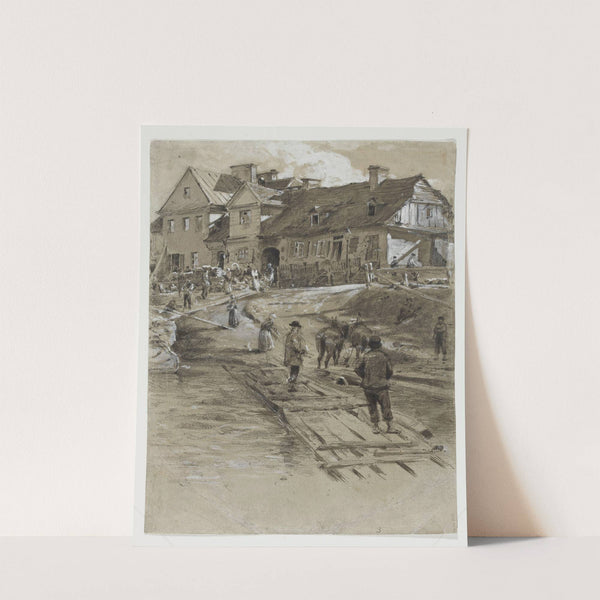 On the Vistula (1882 - 1883) by Aleksander Gierymski