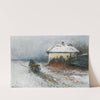 On the way home in a Winter Landscape by Petr Alekseevich Levchenko