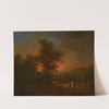 On the Way to Emmaus by Johann Conrad Seekatz