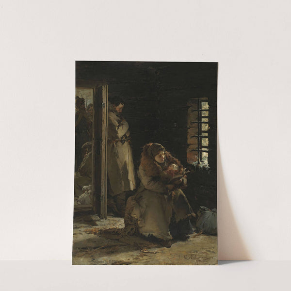 On the way to exile (1894) by Kazimierz Alchimowicz