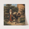 On The Way To The Market by Theodor Breidwieser