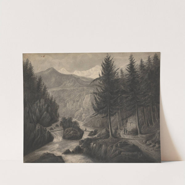 On the Zwcilutzen - Near Interlaken by Isaac Weld