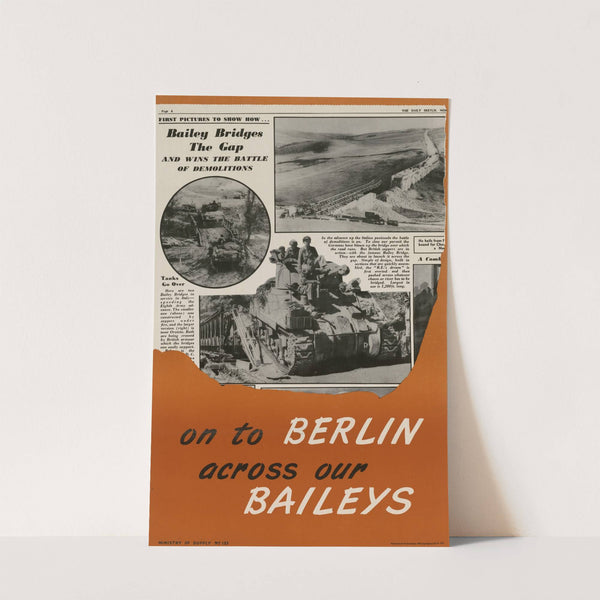 On to Berlin Across Our Baileys by Anonymous