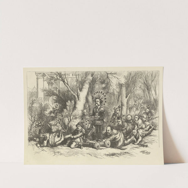 On to Washington!. (1871) by Thomas Nast