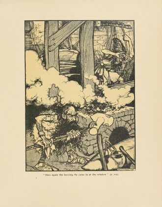 ‘Once again the buzzing fly came in at the window’