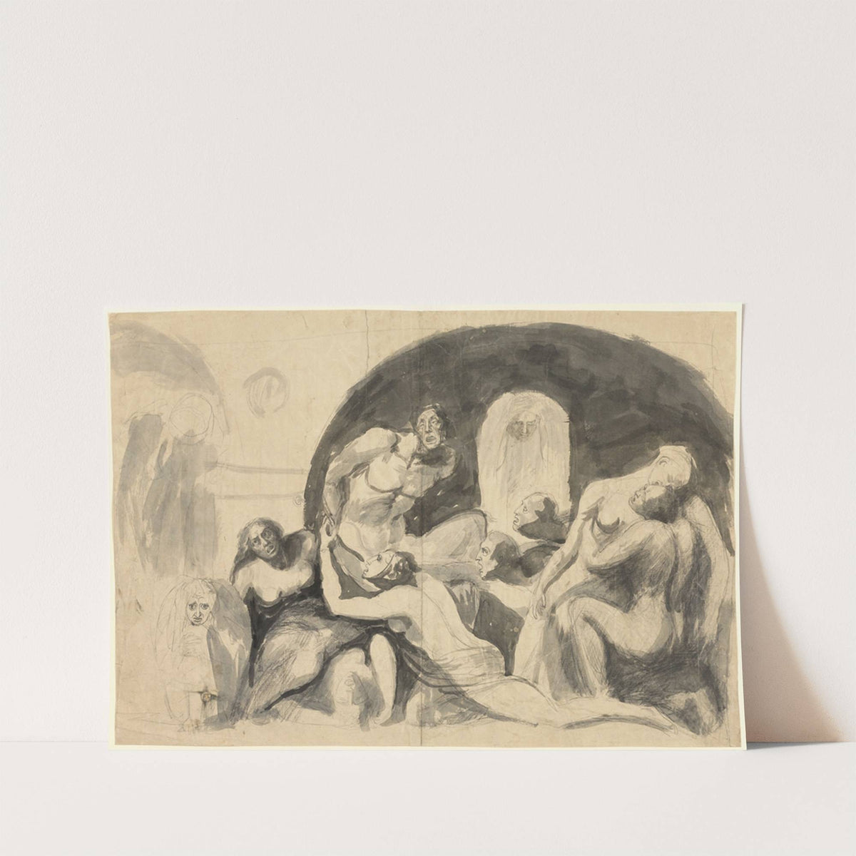 One Cycle of Hell by Circle of Henry Fuseli