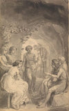 One of Six Illustrations to Fenelon’s ‘The Adventures of Telemachus son of Ulysses’