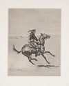 One of the Fort Keogh Cheyenne scout corps, commanded by Lieutenant Casey (1890)