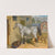 One Of The Scots Greys In A Yard With Dog And Goats by John Frederick Herring Snr.
