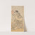 One of the Segawas as a Salt Woman holding a high rose hat by Katsukawa Shunchō