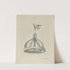 One painted, Wooden Candelabrum, with Dove by Majel G. Claflin