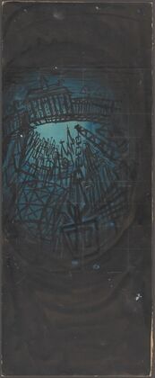 One-Third of a Nation: Sketch no. 1 (Cityscape) (1934-1943)