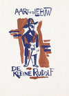 Ontwerp voor boekband van De Kleine Rudolf door Aart van der Leeuw