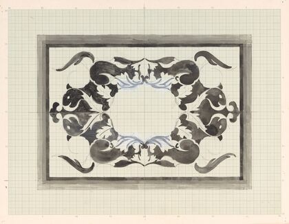 Ontwerp voor de ex libris van Carel Lion Cachet