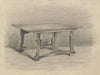 Ontwerp voor een tafel