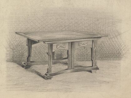 Ontwerp voor een tafel