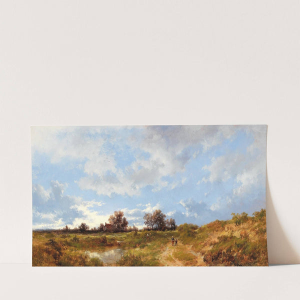 Open Landscape by Remigius Adrianus van Haanen