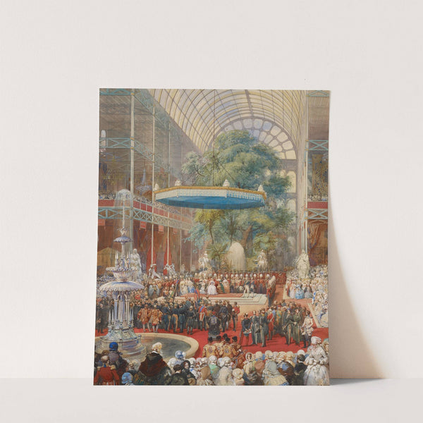 Opening of the Great Exhibition, 1 May 1851 by Eugène Lami