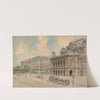 Oper in Wien by Franz Hoffelner