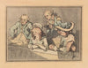 Opera box with two couples (1785)