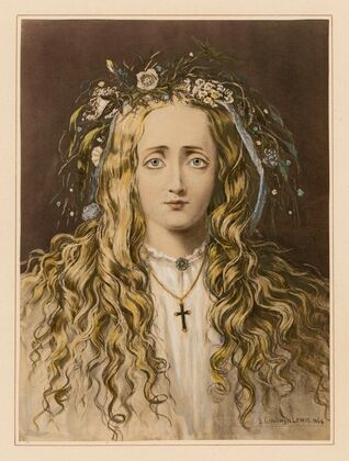 Ophelia, character in Hamlet (1864)