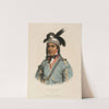 Opothle Yoholo. A Creek Chief (1837) by Charles Bird King