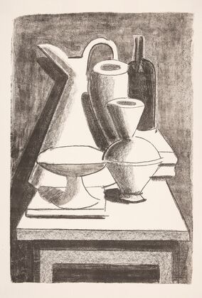 Opstilling. Kande, flaske m.m. (1929)