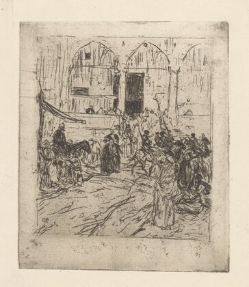 Optocht van ruiters