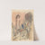 Optocht van ruiters voor een nis met een beeld van een Hindoeïstische god (1924 - 1925) by Marius Bauer