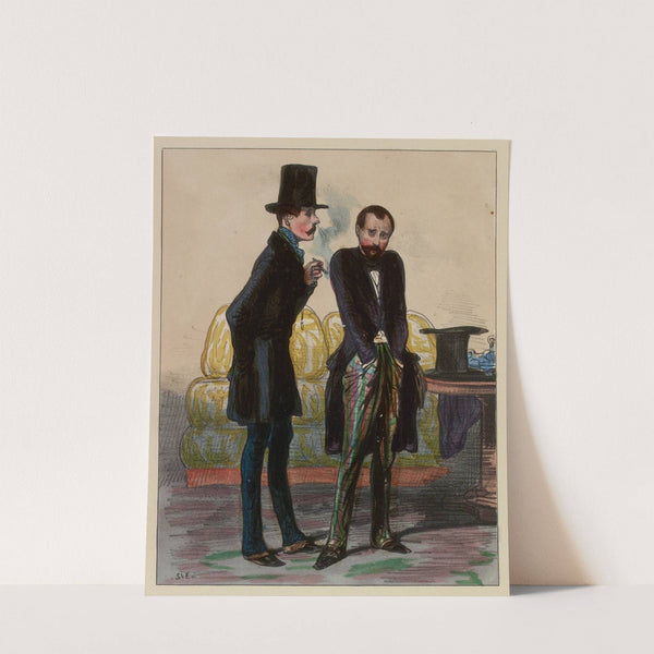 Oraison funèbre (1840-1841) by Paul Gavarni