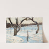 Orchard in Winter (1900) by Józef Czajkowski