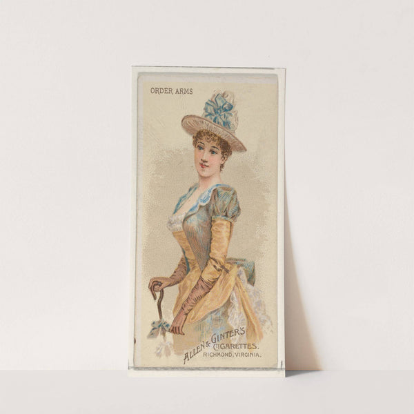 Order Arms (1888) by Allen &amp; Ginter