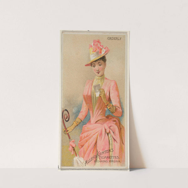 Orderly (1888) by Allen &amp; Ginter